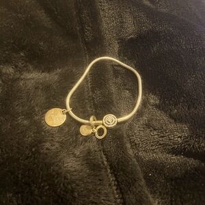 Pandora bracelet with  2 charms. 8 inches in size